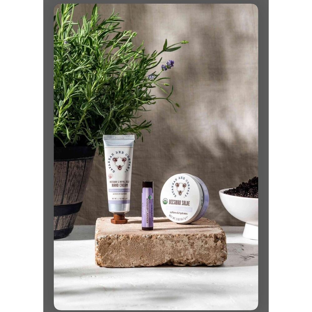 Savannah Bee Company Gardener's Kit Lavender‎ Rosemary